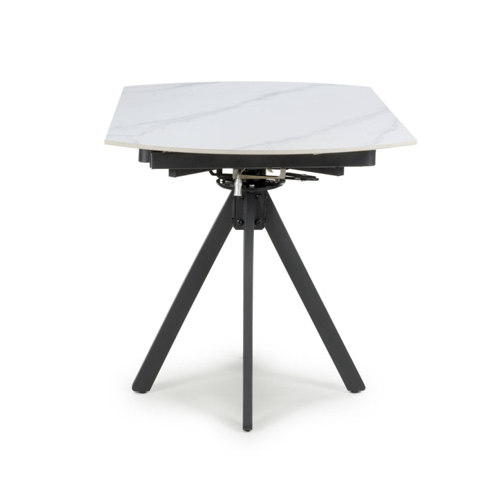 Rowan Rotating White 1.2m Dining Table
