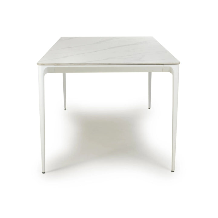 Willow and Stone Niva Medium 160cm White Dining Table Shankar