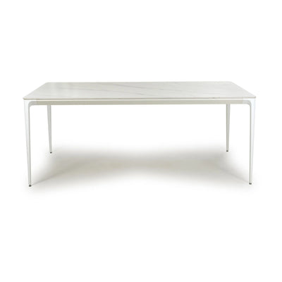 Willow and Stone Niva Large 180cm White Dining Table Shankar