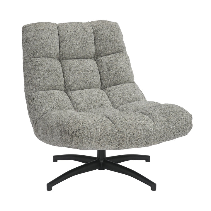 Willow and Stone Zyra Light Grey Lounge Chair Shankar