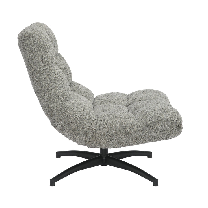 Willow and Stone Zyra Light Grey Lounge Chair Shankar
