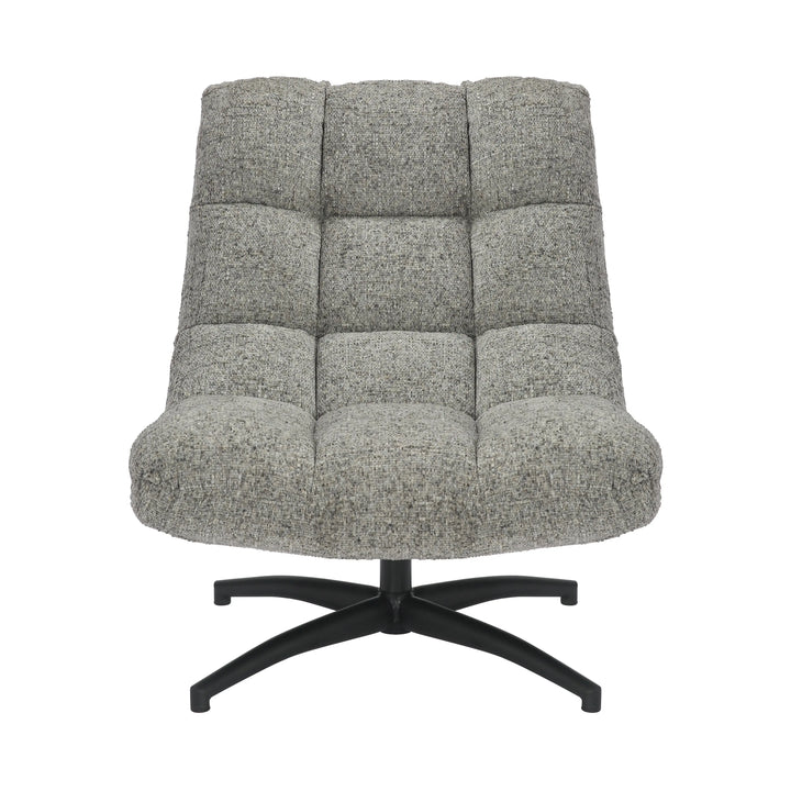 Willow and Stone Zyra Light Grey Lounge Chair Shankar