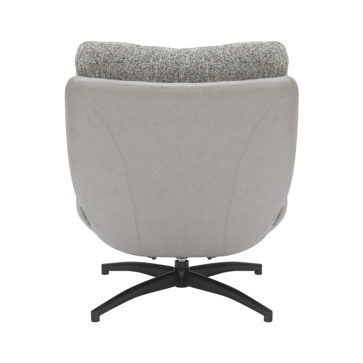 Willow and Stone Anvi Grey Lounge Chair Shankar