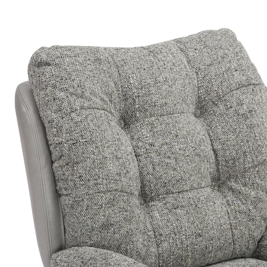 Willow and Stone Anvi Grey Lounge Chair Shankar