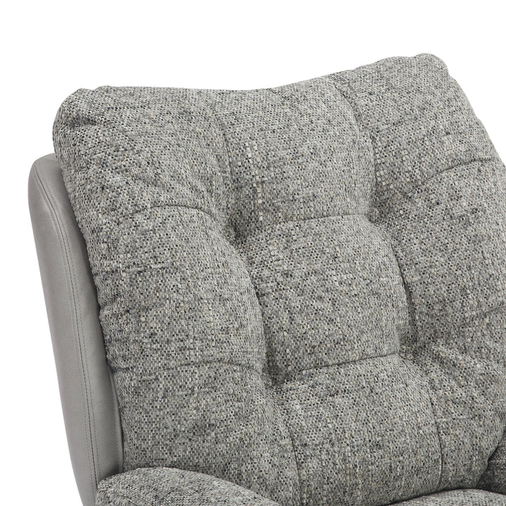 Willow and Stone Anvi Grey Lounge Chair Shankar