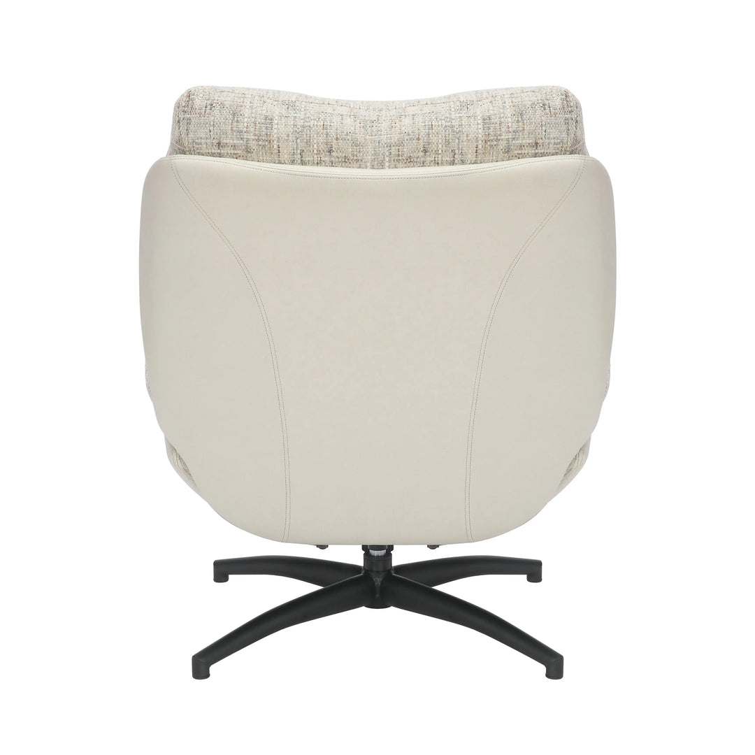 Willow and Stone Anvi Cream Lounge Chair Shankar