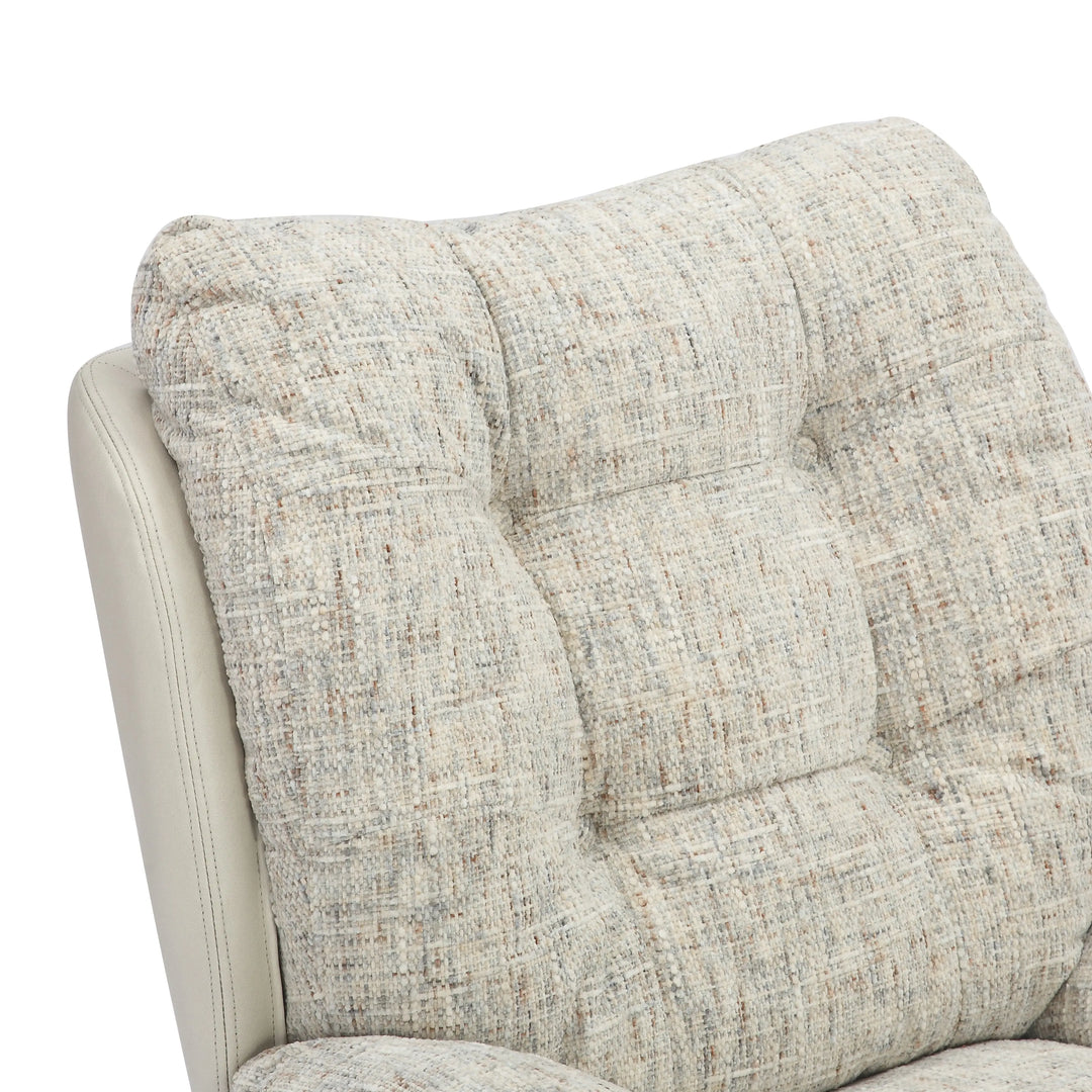 Willow and Stone Anvi Cream Lounge Chair Shankar