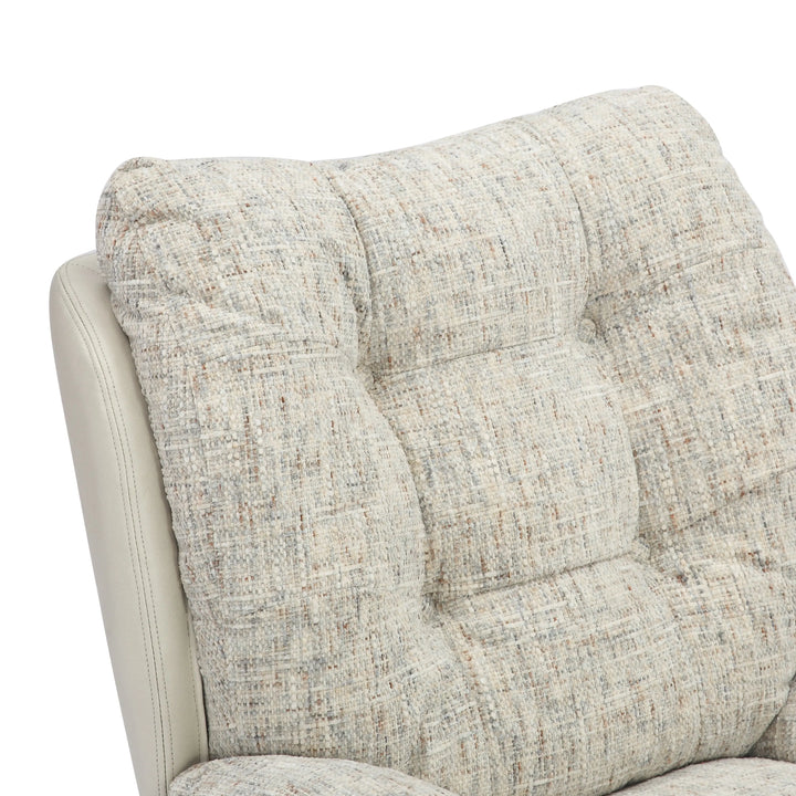 Willow and Stone Anvi Cream Lounge Chair Shankar