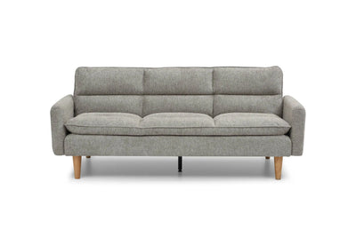 Willow and Stone Kavi Chenille Effect Natural 3 Seater Sofa Bed Shankar