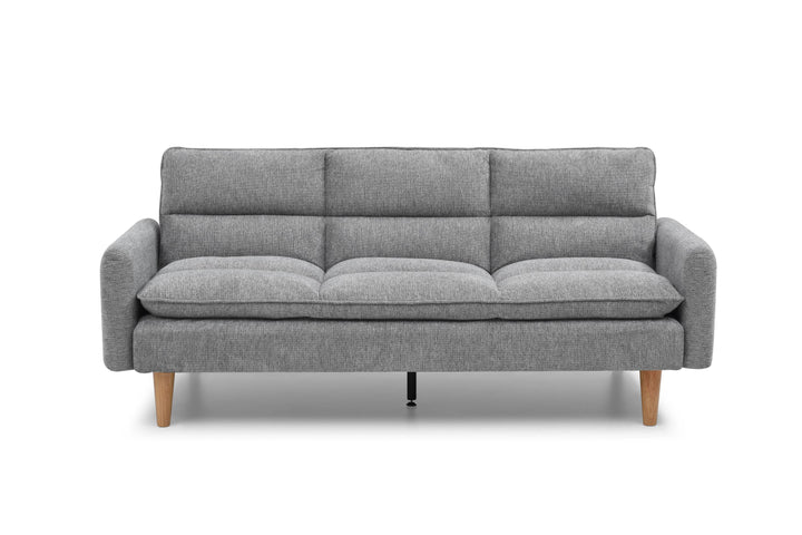 Celine Rest Chenille Effect Light Grey Sofa Bed