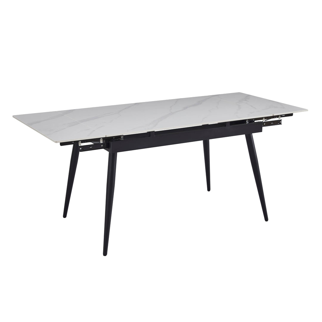 Melrose Extending White Dining Table