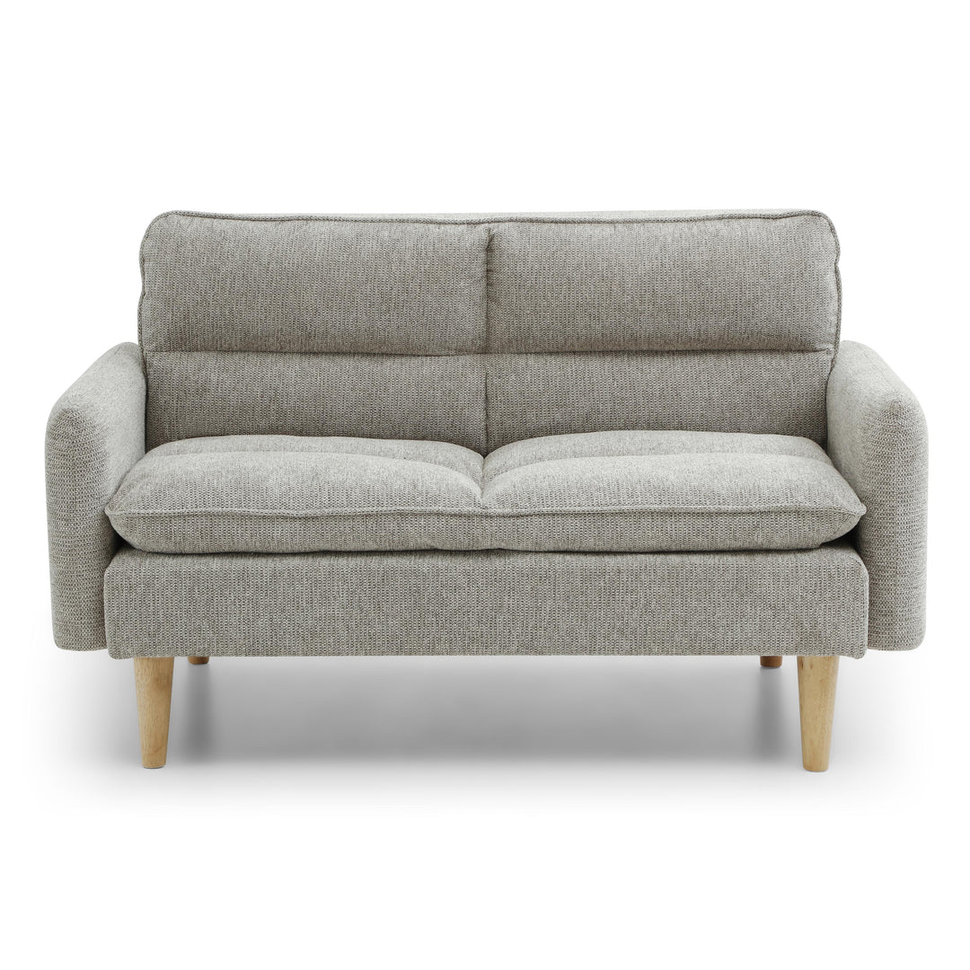 Celine Rest Chenille Effect Natural 2 Seater Sofa