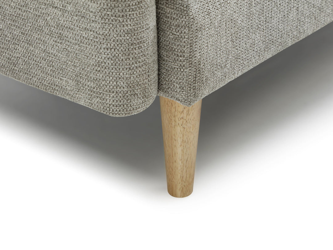 Celine Rest Chenille Effect Natural 2 Seater Sofa