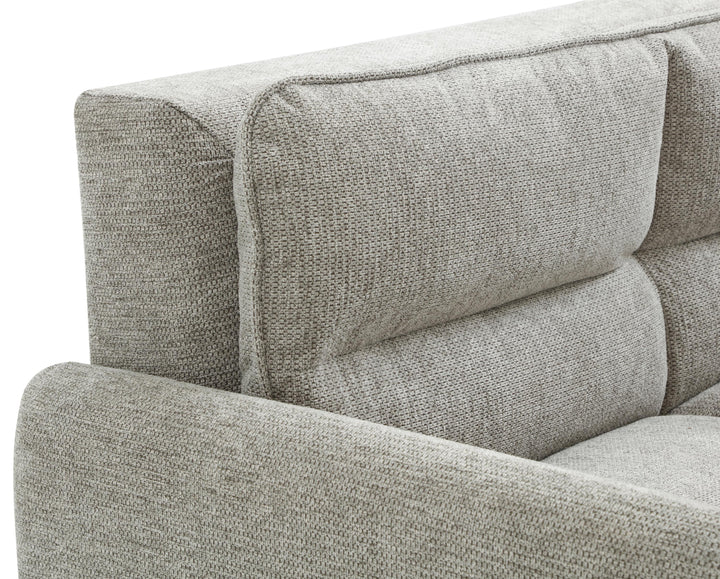 Celine Rest Chenille Effect Natural 2 Seater Sofa