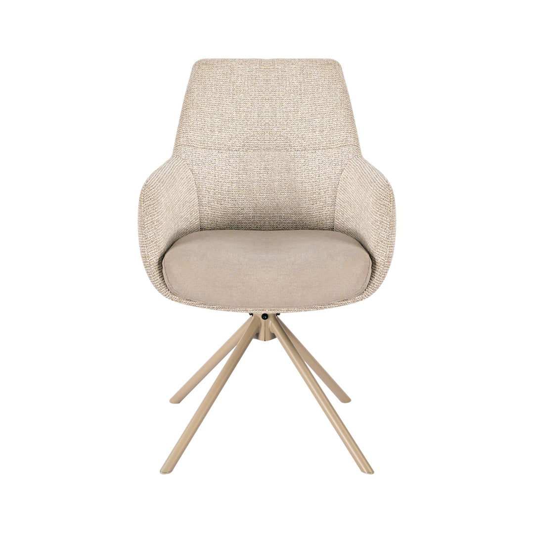 Ruvella Tweed Natural Dining Chair