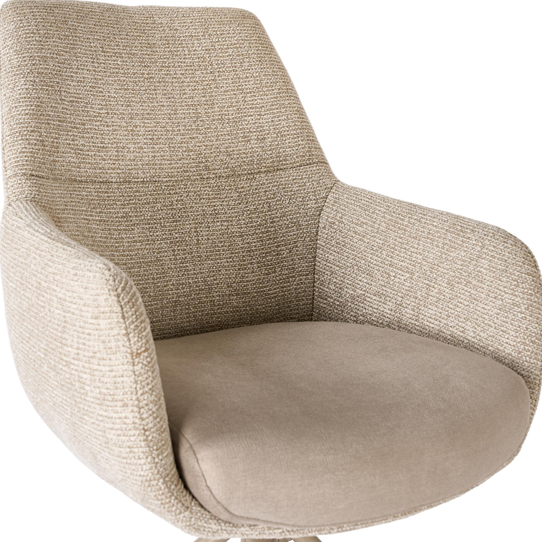 Ruvella Tweed Natural Dining Chair