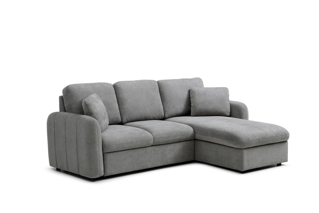 Alden Grey Corner Sofa