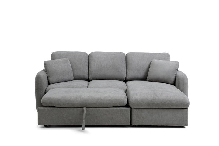 Alden Grey Corner Sofa