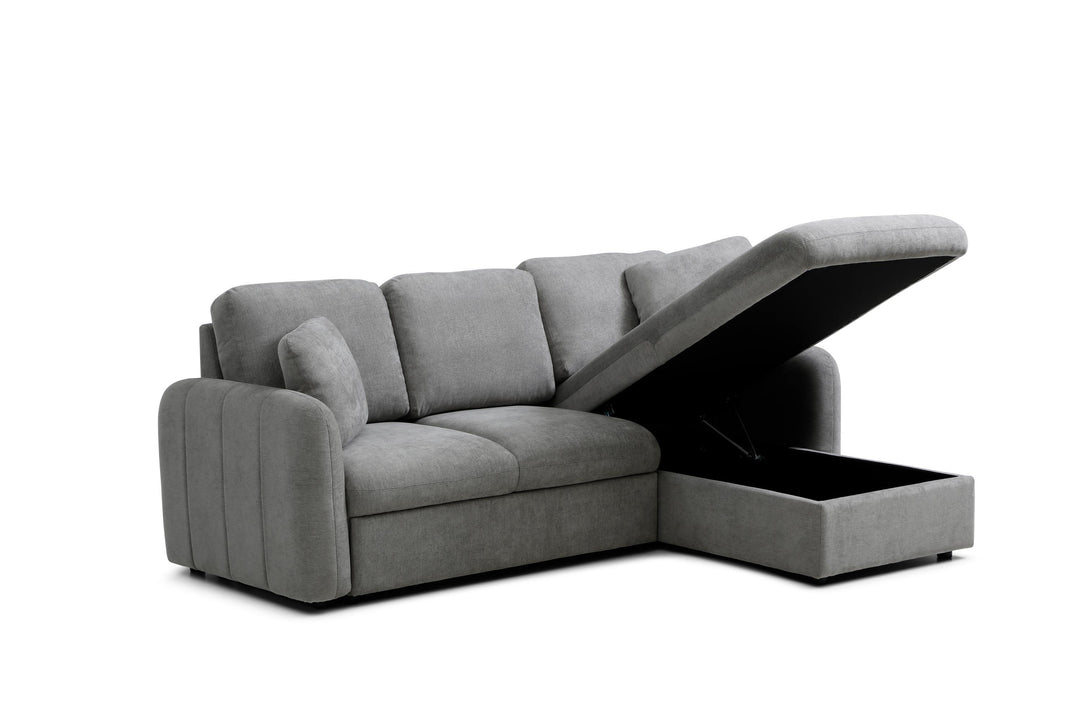 Alden Grey Corner Sofa