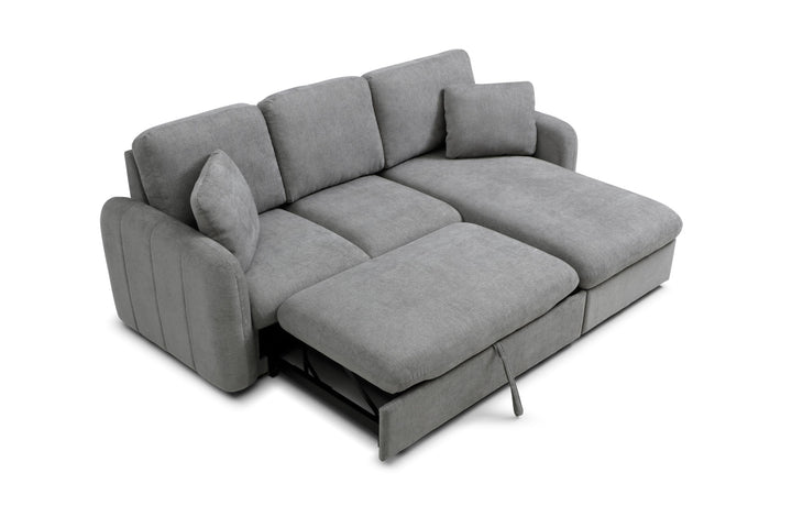 Alden Grey Corner Sofa