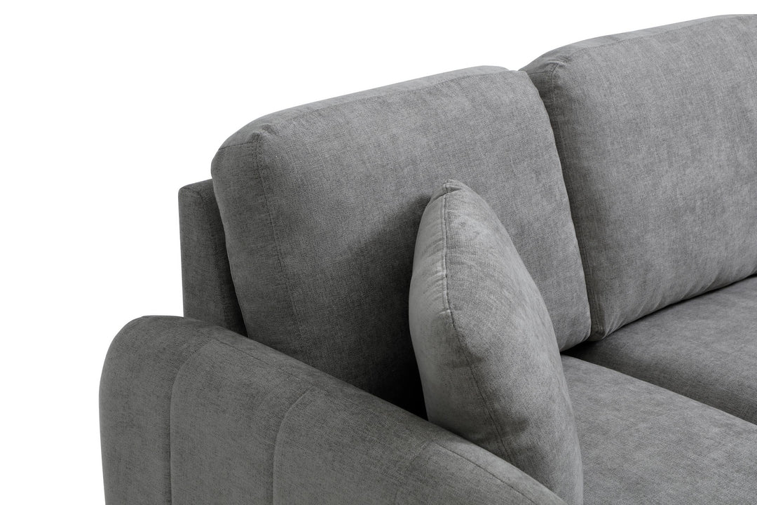 Alden Grey Corner Sofa