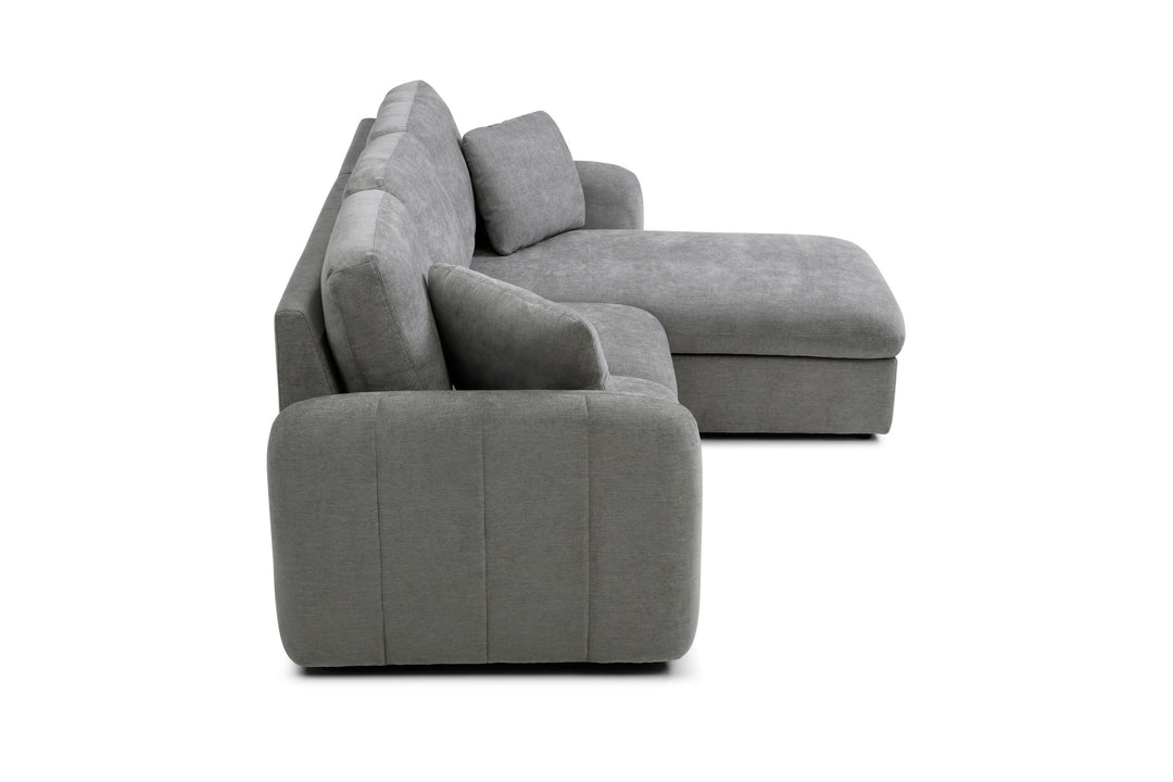Alden Grey Corner Sofa