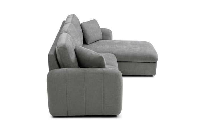 Alden Grey Corner Sofa