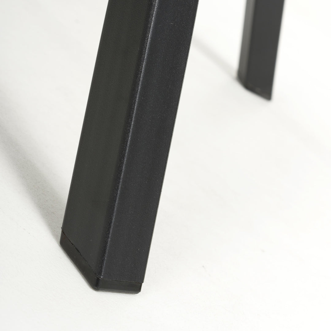 Alba Leather Effect Midnight Blue Dining Chair