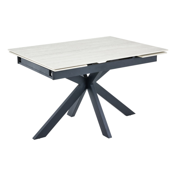 Avella 1.8m Extending Ivory Dining Table
