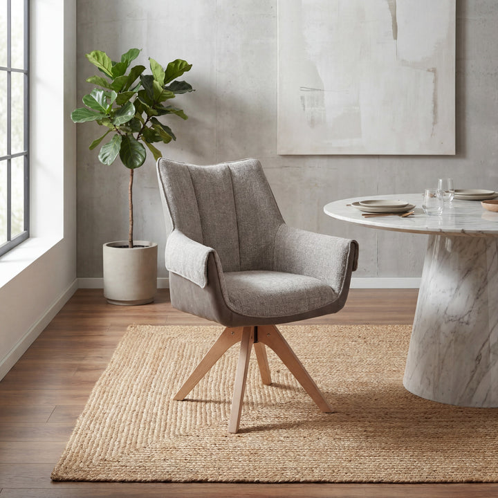 Calista Tweed Natural Dining Chair