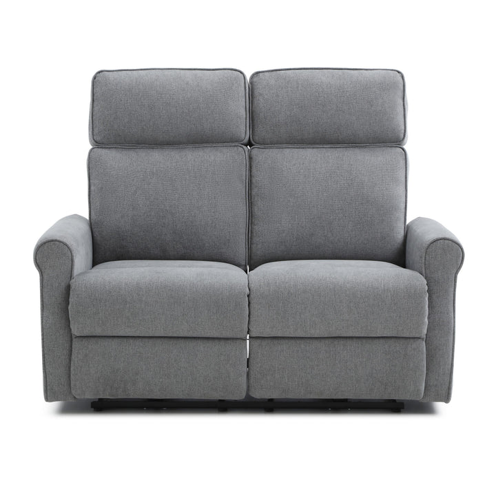 Talia Grey 2 Seater Electric Recliner