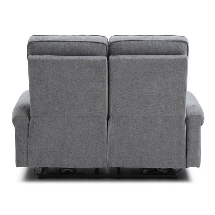 Talia Grey 2 Seater Electric Recliner