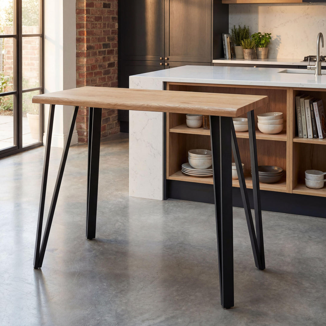 Belvoir 1.2m Natural Bar Table