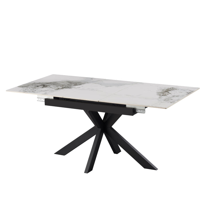 Tovia 1.8m Extending White Dining Table