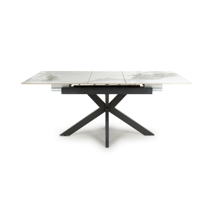 Tovia 1.8m Extending White Dining Table