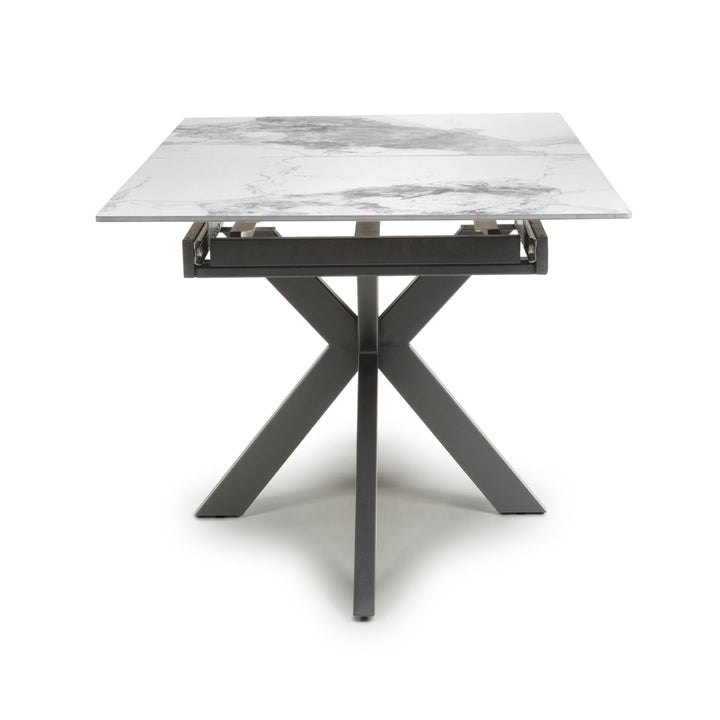 Tovia 1.8m Extending White Dining Table