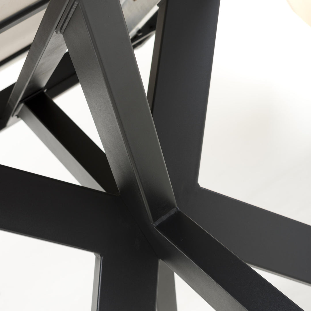 Tovia 1.8m Extending White Dining Table