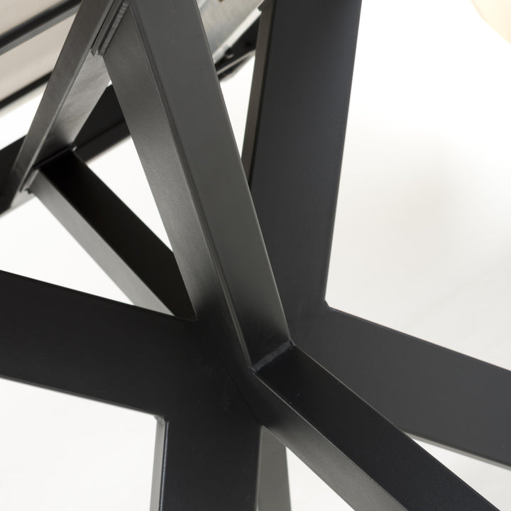 Tovia 1.8m Extending White Dining Table