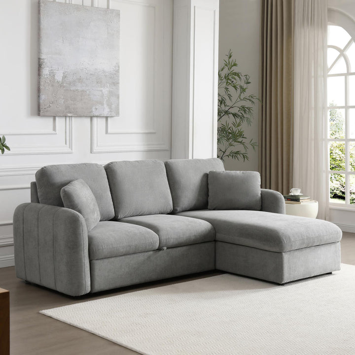Alden Grey Corner Sofa