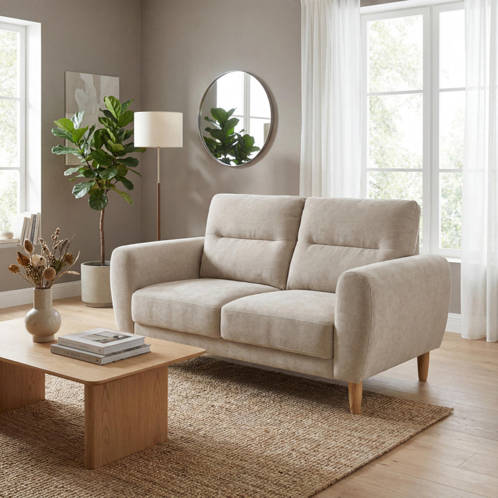 Toscana Natural 2 Seater Sofa