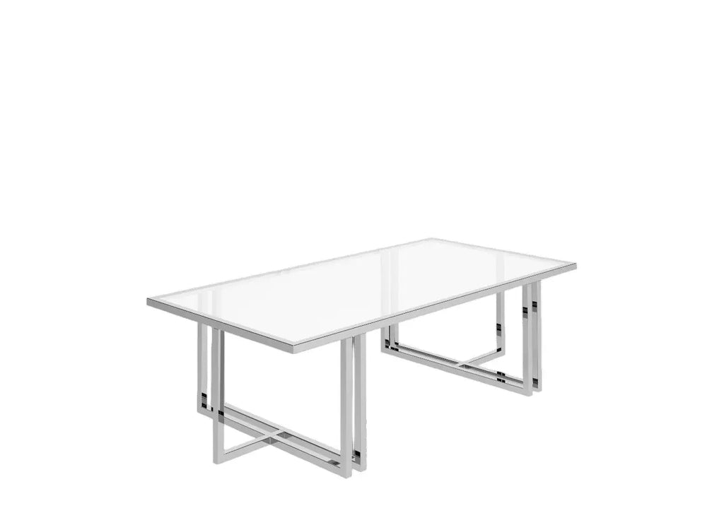 Nuro Clear Glass Coffee Table Torelli