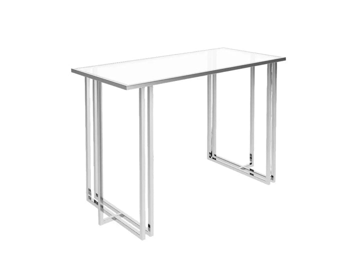 Nuro Clear Glass Console Table Torelli