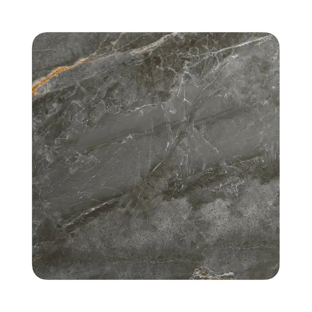 Laurier 80cm Square Gloss Grey Ceramic Dining Table #NJ Home Interiors#