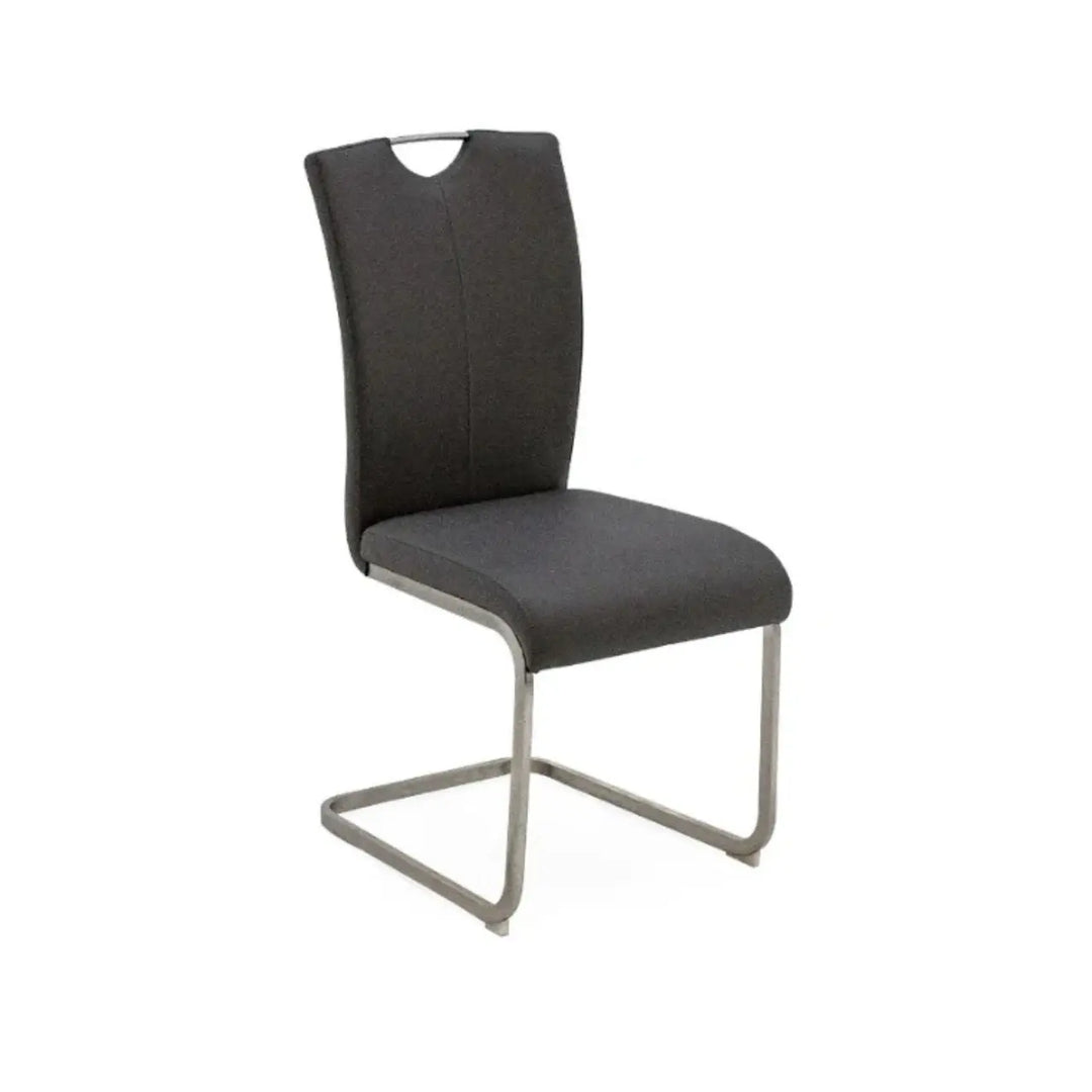 Lazzaro Dining Chair in Grey Set of 2 - NJ Home Interiors
