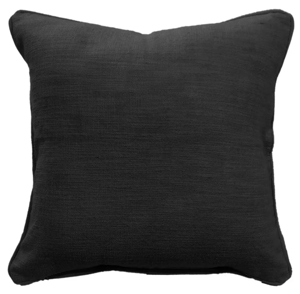 Malini Simi Cushion Black 50x50cm - LUX-HOM