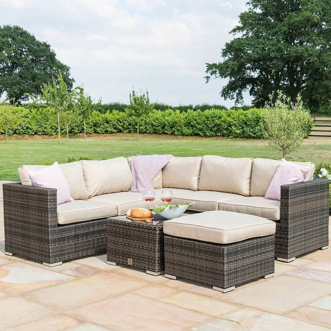 Rattan Corner Sofa Amazon Rattan Garden Furniture PCS Rattan All