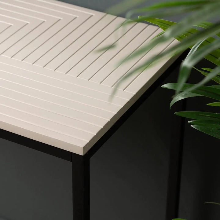 Page Console Table in Grey #NJ Home Interiors#