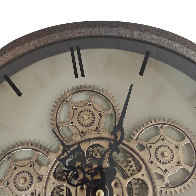 Copper Gears Wall Clock Lina Home