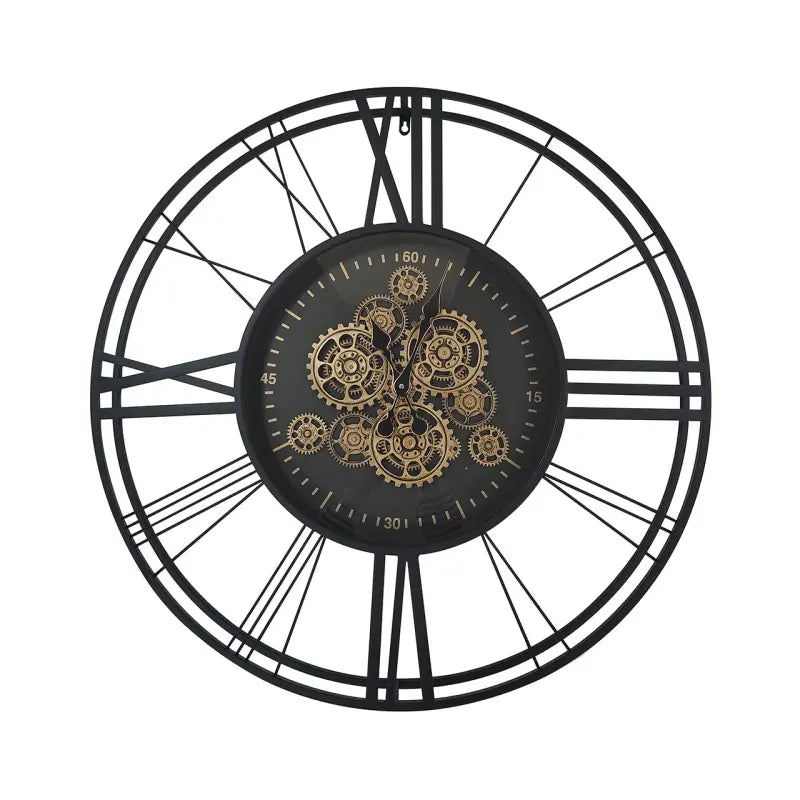 Silver Gears Wall Clock Lina Home