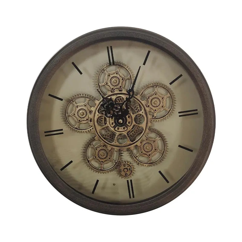 Copper Gears Wall Clock Lina Home